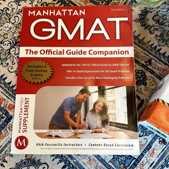 🌺.GMAT Study Guides by Kaplan, Barron’s  & Manhattan - Picture 2 of 9